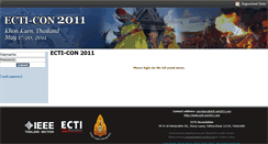 Desktop Screenshot of ecticon2011.ecticon.org