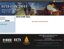 Tablet Screenshot of ecticon2011.ecticon.org